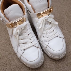 Coach leather sneaker